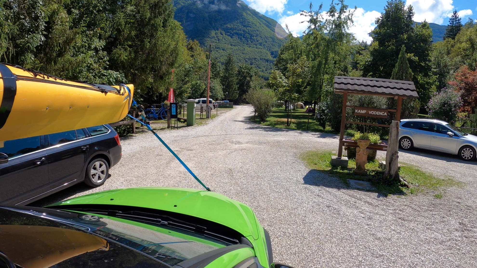 deutschsprachige Kajak-Kurse auf der Soca